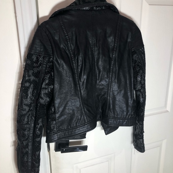 Buffalo mesh leather jacket - Picture 4 of 5